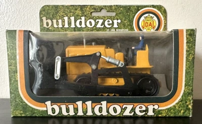 BULLDOZER JOAL DIE CAST VINTAGE NUEVO EN CAJA CON DRIVER Ref. 210 Foto 1 de 4
