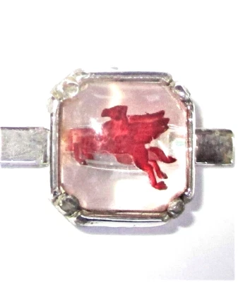 Clip de corbata asistente de estación de servicio de aceite móvil vintage años 60 - ee. uu. Foto 1 de 4