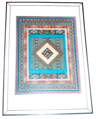 Cajun Quilt by Genny Morrow Needlepoint Pattern Chart Graph Book - Image 1 of 2