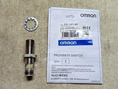Omron E2E-X2F1-M1 Inductive Proximity Sensor - Image 1 of 4