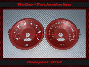 Tachoscheiben für Dodge Challenger SRT Hellcat Widebody 2019 340 Kmh - Picture 1 of 3