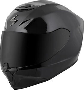 Scorpion EXO-420 Gloss Black Full Face Motorcycle Helmet