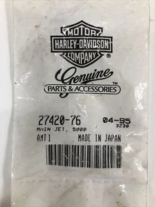 Harley Davidson OEM# 27420-76 Carburetor Main Jet - Picture 1 of 3