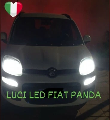 Luces LED para Fiat Panda 312 Lancia Ypsilon 6000K 18000 lúmenes Canbus sin errores Foto 1 de 4