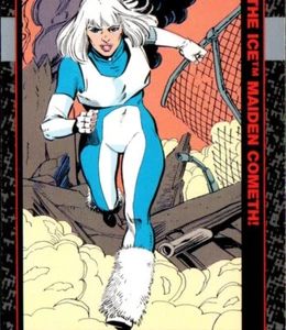 SkyBox Doomsday: The Death of Superman 1992 DC Comics #12 ¡La doncella de hielo viene! - Imagen 1 de 2