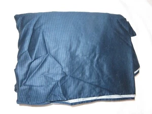 Tommy Hilfiger BEEKMAN PLACE blue stripe King Bedskirt New HTF - Picture 1 of 8