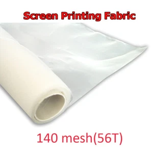 3 Yards 140M/56T Siebdruck Netz 50" Breite Siebdruck Stoff Kostenloser Versand - Bild 1 von 5