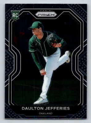 2021 Panini Prizm #95 Daulton Jefferies RC (ref 188389) - Image 1 of 2