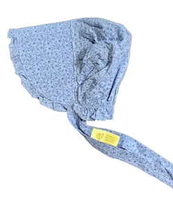 Pioneer bonnet sunbonnet blue calico souvenir Gettysburg EXCELLENT costume - Picture 1 of 2