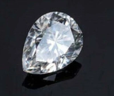 4 Ct Lab-Grown CVD Diamond Pear Cut D VVS1 Clarity EGL Certified Gemstone 4NUB - Image 1 of 4