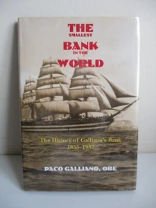 GALLIANO'S BANK, GIBRALTAR 1855-1987 Smallest Bank in the World RARE Paco Gall.. - Picture 1 of 15