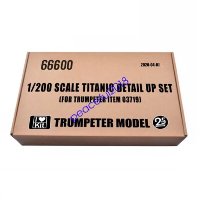 TRUMPETER 66600 1/200 SCALE TITANIC DETAIL UP SET [FOR TRUMPETER ITEM 03719] - Image 1 of 4