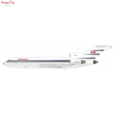 IN FLIGHT 721NE0924P - 1/200 NORTHEAST 727-100 N1632 WITH STAND - Image 1 of 2