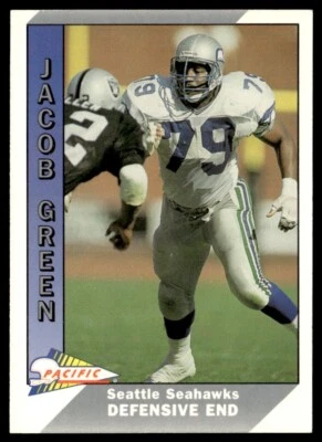 1991 Pacific Jacob Green Seattle Seahawks #478 - Image 1 of 2