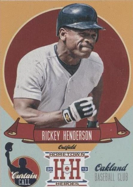 2013 Panini Hometown Heroes - Rickey Henderson #CC8