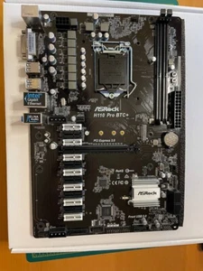 Placa madre ASRock H110 Pro BTC+ ATX LGA1151 chipset Intel H110 DDR4 - Imagen 1 de 5
