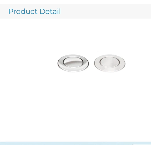 INTERRUPTOR DE AIRE KINDRED AS200 PARA TRITURADORES DE ALIMENTACIÓN CONTINUA - CROMO Y NÍQUEL SATINADO Foto 1 de 1