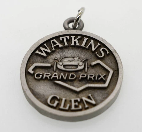 Vintage 1948-1972 Watkins Glen Grand Prix Medallion Keychain Cover