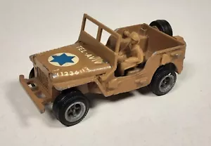 Champion, Willys Jeep, Israel Army "Tel-Aviv", vintage anni 70, 1/43, senza scatola, #GF20 - Foto 1 di 6