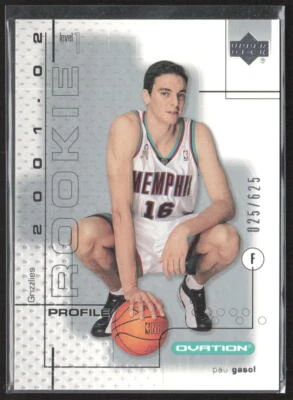 2001-02 Upper Deck Rookie #92 Pau Gasol - Image 1 of 2