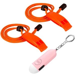 Emergency Safe Sound Personal Alarm Keychain Rechargeable Safety Alarm For Women - Picture 1 of 24