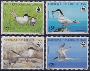 F-EX25361 BENIN MNH 1989 WWF WILDLIFE ENVIRONMENT BIRD AVES PAJAROS.  - Picture 1 of 1
