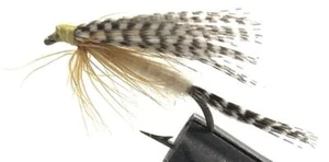 10 moscas - gancho 8 mustad mustad ligero húmedo colina sobre bronce - Imagen 1 de 1