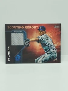 2016 Topps Scouting Report Relics #SRRYD Yu Darvish - Picture 1 of 6