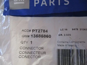 Genuine GM Multi-Purpose Wire Connector 13585860 - Picture 1 of 1