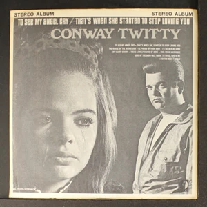 CONWAY TWITTY: to see my angel cry DECCA 7" EP 33 RPM Sealed - Picture 1 of 2
