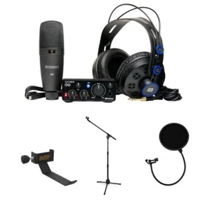 PreSonus Recording w/ Headphone Holder, Microphone Stand, Pop Filter Bundle - Picture 1 of 10