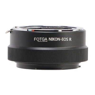 FOTGA Adapter for Nikon F AI Lens to Canon EOS R50V R100 R6 Mark II R5C Camera - Image 1 of 4
