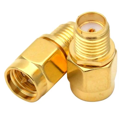 SMA Female Jack to SMA Male Plug Coax Cable Connector With Easy Installation - Image 1 of 4