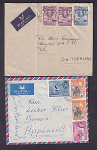 Ghana Gold Coast x3 covers KGVI-QEII 1948 -1950s - Picture 1 of 4