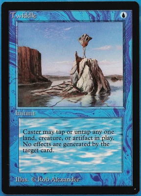 Twiddle Beta MINT Blue Common MAGIC THE GATHERING MTG CARD (ID# 508297) ABUGames - Image 1 of 2