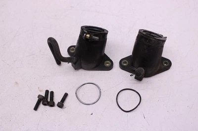 98-11 YAMAHA V STAR 650 XVS650 CARB BOOT INTAKE CARBURETOR SET FRONT REAR OEM - Image 1 of 4