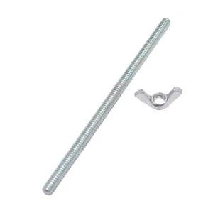 1/4-20 Gewinde Metall-Luftfilter-Befestigungsschraube mit Flügelmutter-Ersatz, - Picture 1 of 7