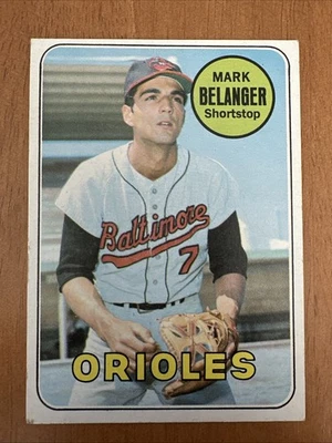 1969 Topps - Mark Belanger #299 NM-MINT **JHCARDS** - Image 1 of 2