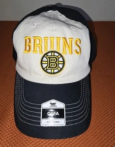 NHL Boston Bruins Hockey Fan Favorite Hat Adjustable Adult Cap - Picture 1 of 6