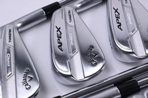 Callaway Apex Pro 21 Irons / 3-PW+AW / X-Flex Project X Shafts - Picture 1 of 7