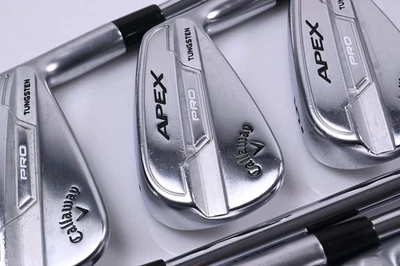 Callaway Apex Pro 21 Irons / 3-PW+AW / X-Flex Project X Shafts - Image 1 of 4