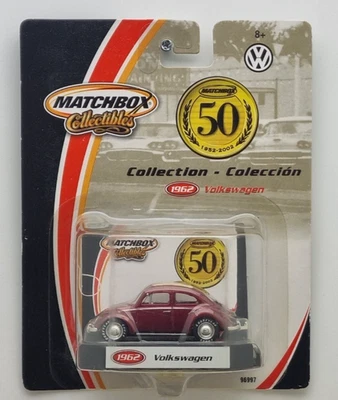 Matchbox Collectibles - 50 Years - 1962 Volkswagen - Red - 1:64 - 2002 - image 1 of 4