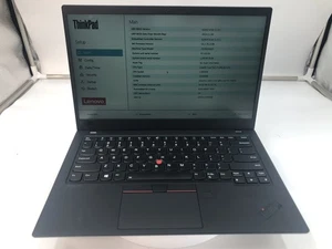 Lenovo ThinkPad X1 Carbon 8a generazione 20U9 14" i7-10610U 256 GB SSD 16 GB B Win 11 Pro - Foto 1 di 11