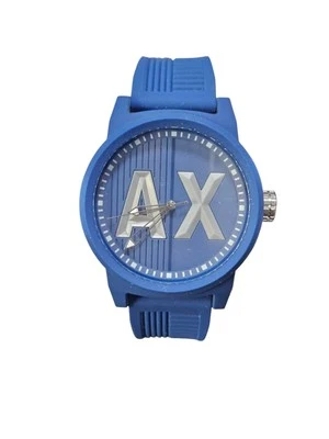Reloj Hombre Armani Exchange Azul Silicona Deportivo AX1454  Foto 1 de 4