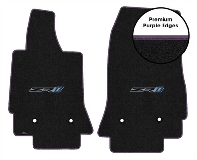 Tapete de assoalho Lloyd Ultimat primeira fila para 2018-2019 Corvette (#L1984) ébano - Imagem 1 de 4