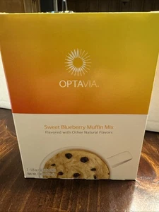 Blueberry Muffin Mix Optavia 7 Packet 03/26 New In box - Picture 1 of 6