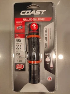 Torcia lampada COAST alcalina doppia potenza 565 PX1 torcia fascio puro messa a fuoco led - Foto 1 di 17