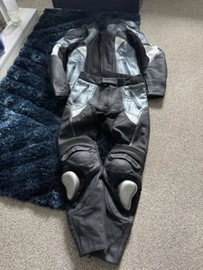 Frank Thomas Leather 2 Piece Motorbike Suite With Titanium Protection Small - Picture 1 of 6