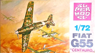 FIAT G55 "CENTAURO" - SUPER MODEL SCALA 1:72 - vintage kit 1972 - Immagine 1 di 3