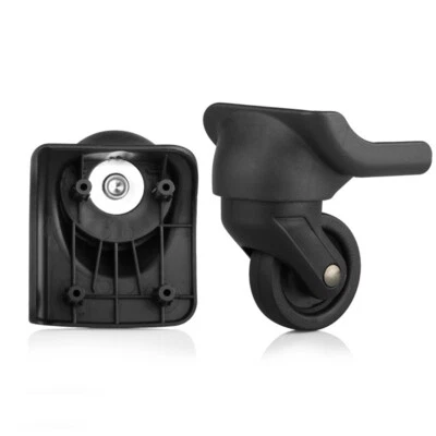2 Pcs Replacement Luggage Swivel Wheels Suitcase 360 Spinner Repair Spare Wheels - Image 1 of 4